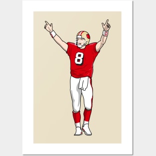the famous qb steve Posters and Art
